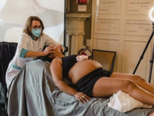 Gestante em Harvard com Isabel Piatti